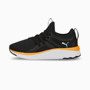 Softride Sophia Kids' Shoes, PUMA Black-Mint-PUMA White, extralarge-IND