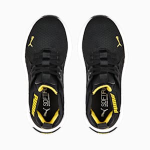 Softride Enzo Nxt Youth Running Shoes, PUMA Black-Pelé Yellow