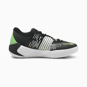 Fusion Nitro Unisex Sneakers, Puma Black-Green Glare