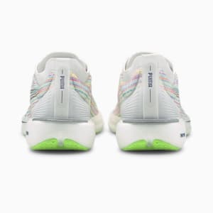 Liberate Nitro Men's Spectra Running Shoes, Puma White-Green Glare