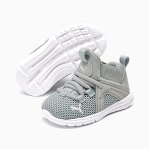 Enzo Toddler Shoes, Quarry-Puma Silver