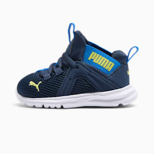 Enzo Toddler Shoes, Club Navy-Lime Sheen-Hyperlink Blue, extralarge