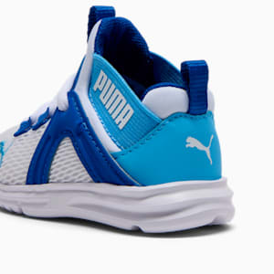 Enzo Toddler Shoes, PUMA White-Vivid Blue-Team Light Blue, extralarge