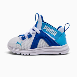 Enzo Toddler Shoes, PUMA White-Vivid Blue-Team Light Blue, extralarge