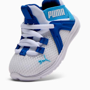 Enzo Toddler Shoes, PUMA White-Vivid Blue-Team Light Blue, extralarge