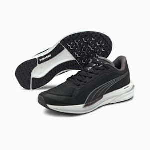 Velocity NITRO Women's Running Shoes, Puma Black-Puma Silver