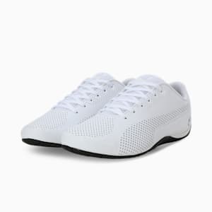 BMW Motorsport Drift Cat 5 Ultra Shoes, Puma White-Puma Black, extralarge-IND
