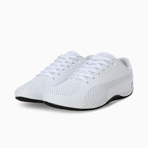 BMW Motorsport Drift Cat 5 Ultra Unisex Shoes, Puma White-Puma Black, extralarge-IND