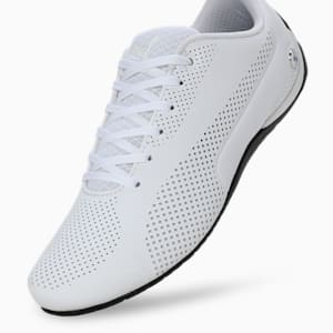 BMW Motorsport Drift Cat 5 Ultra Shoes, Puma White-Puma Black, extralarge-IND