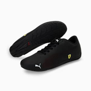 Scuderia Ferrari Drift Cat 5 Ultra Unisex Shoes, Puma Black-Rosso Corsa-Puma Black, extralarge-IND