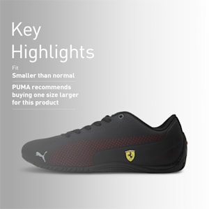 Scuderia Ferrari Drift Cat 5 Ultra Men's Sneakers, Puma Black-Rosso Corsa-Puma Black