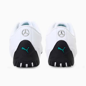 Mercedes Drift Cat Ultra Unisex Shoes, Puma White-Spectra Green-Puma Black, extralarge-IND