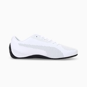 Mercedes Drift Cat Ultra Shoes, Puma White-Spectra Green-Puma Black, extralarge-IND