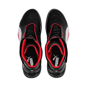 Ferrari Kart Cat Mid Men's Sneakers, Puma Black-Puma White, extralarge-IND