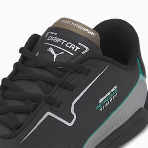Mercedes-AMG Petronas Drift Cat 8 Unisex Motorsport Shoes, Puma Black-Puma Silver, extralarge-IND