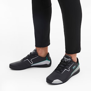 Puma black and white sneakers sale