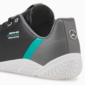 Mercedes AMG Petronas F1 Ridge Cat Men's Sneakers, Puma Black-Smoked Pearl-Spectra Green