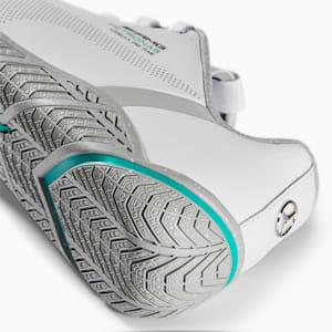 Mercedes F1 Ridge Cat Motorsport Shoes, Puma White-Spectra Green