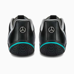 Mercedes F1 Ridge Cat Motorsport Shoes, Puma Black-Spectra Green
