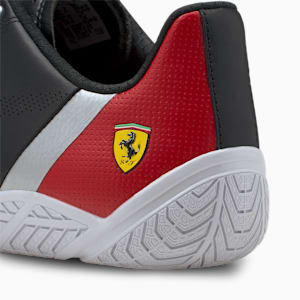 Scuderia Ferrari Ridge Cat Unisex Motorsport Shoes, Puma Black-Rosso Corsa-Puma White