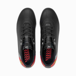 Scuderia Ferrari Ridge Cat Unisex Motorsport Shoes, Puma Black-Rosso Corsa-Puma White, extralarge-IND