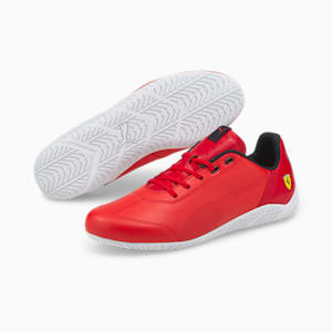 Ferrari RDG Cat Unisex Sneakers, Rosso Corsa-Puma White
