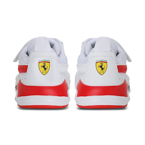Ferrari Race X-Ray Kids' Sneakers, Puma White-Rosso Corsa
