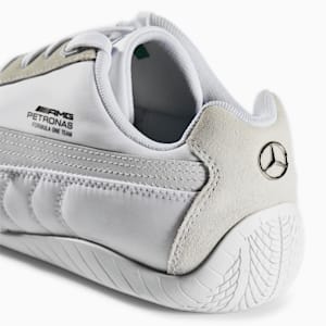 Mercedes F1 SpeedCat Men's Driving Shoes, Puma White-Puma White