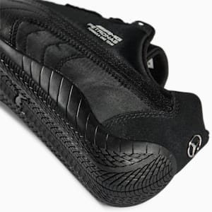 Mercedes F1 SpeedCat Driving Shoes, Puma Black-Puma Black
