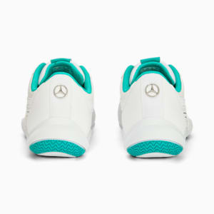 Mercedes F1 R-Cat Machina Motorsport Shoes, PUMA White-Spectra Green