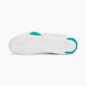 Mercedes F1 R-Cat Machina Motorsport Shoes, PUMA White-Spectra Green