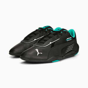 Mercedes AMG Petronas F1 R-Cat Machina Unisex Sneakers, PUMA Black-Spectra Green