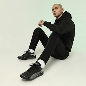 Mercedes AMG Petronas F1 Drift Cat Delta Unisex Sneakers, Puma Black-Mercedes Team Silver