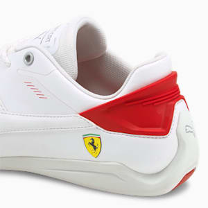 Ferrari Drift Cat Delta Sneakers, Puma White-Rosso Corsa