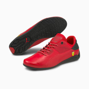 Ferrari Drift Cat Delta Sneakers, Rosso Corsa-Puma Black