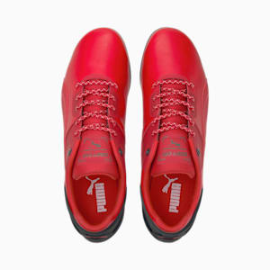 Puma red cheap leather shoes