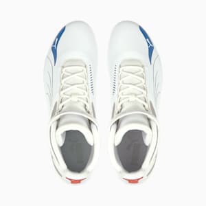 BMW M Motorsport A3ROCAT Unisex Sneakers, Puma White-Strong Blue-Fiery Red, extralarge-IND