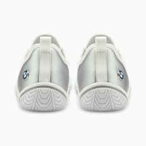 BMW M Motorsport Cat Women's Shoes, Puma White-Puma Silver