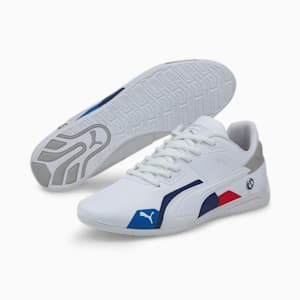 BMW M Motorsport Drift Cat Delta Sneakers, Puma White-Puma White, extralarge-IND