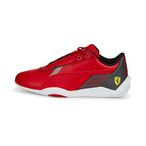 Ferrari R-Cat Machina Youth Sneakers, Rosso Corsa-Asphalt