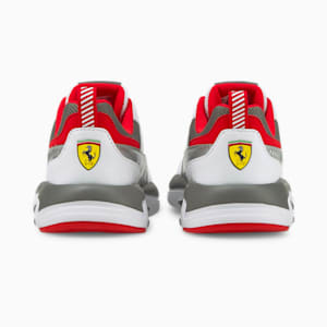 Ferrari X-Ray Kid's Sneakers, Puma White-Smoked Pearl