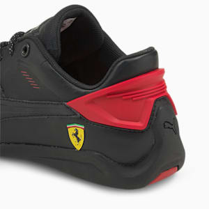 Ferrari Drift Cat Delta Youth Sneakers, Puma Black-Rosso Corsa