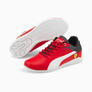 Scuderia Ferrari Drift Cat Delta Youth Trainers, Rosso Corsa-Puma White
