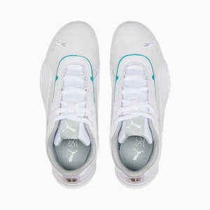 Mercedes F1 R-Cat Machina Motorsport Shoes Big Kids, Puma White-Puma White, extralarge