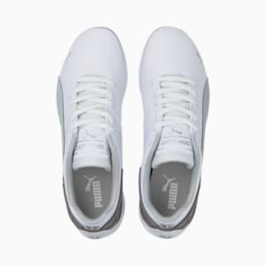 Mercedes F1 Drift Cat Delta Youth Motorsport Shoes, Puma White-Mercedes Team Silver, extralarge-GBR