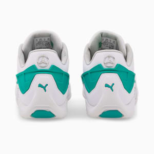 Mercedes F1 Drift Cat Delta Motorsport Shoes Big Kids, Puma White-Spectra Green