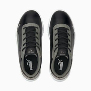 Mercedes AMG Petronas F1 Drift Cat Delta V Kid's Sneakers, Puma Black-Mercedes Team Silver, extralarge-IND