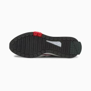 Ferrari Wild Rider Unisex Sneakers, Puma White-Rosso Corsa-Gray Violet