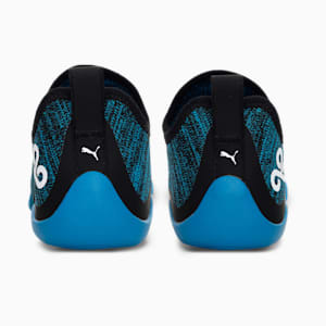 PUMA x CLOUD9 AGF evoKNIT Esports Shoes, Puma Black-Bleu Azur
