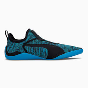 PUMA x CLOUD9 AGF evoKNIT Esports Shoes, Puma Black-Bleu Azur